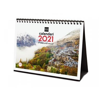 CALENDARI DE SOBRETAULA 2021 POBLES AMB ENCANT | 8422952304418 | FINOCAM