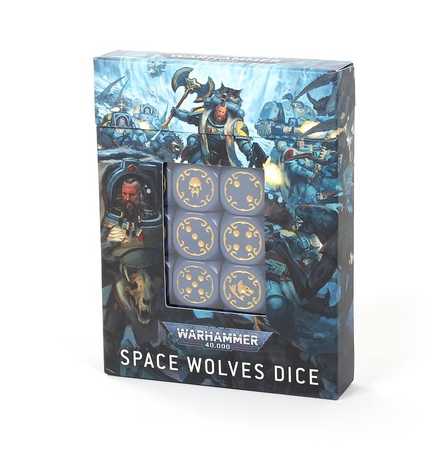 SPACE WOLVES DICE SET | 5011921141630 | GAMES WORKSHOP