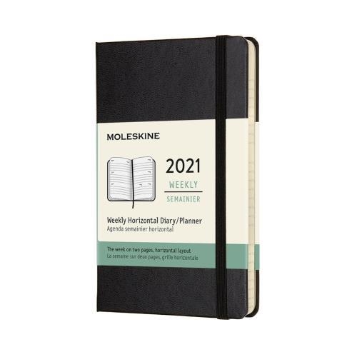 AGENDA 2021 SV HORITZONTAL DIN A6 TAPA DURA NEGRA | 8053853606624 | MOLESKINE