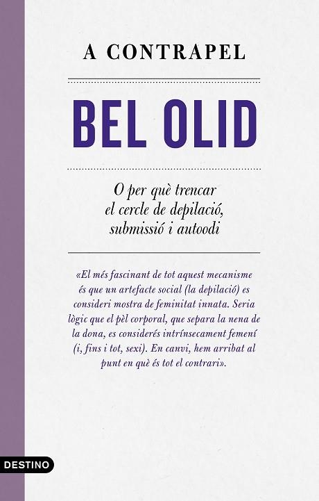 A contrapèl | 9788497103039 | Bel Olid