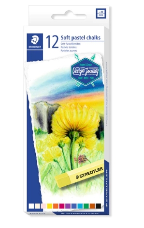 CAIXA 12 PASTELS SOFT PASTEL CHALKS | 4006608201838 | STAEDTLER