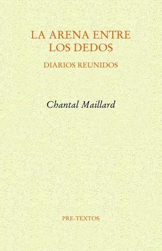 La arena entre los dedos | 9788417830915 | Chantal Maillard