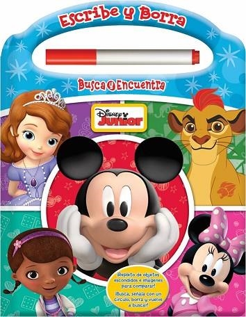 ESCRIBE Y BORRA BUSCA Y ENCUENTRA DISNEY JUNIOR | 9781503720183 | DISNEY