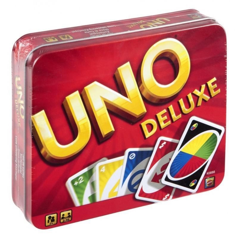 UNO DELUXE | 027084378078 | MATTEL GAMES