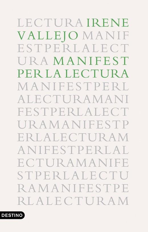 MANIFEST PER LA LECTURA | 9788497103114 | IRENE VALLEJO