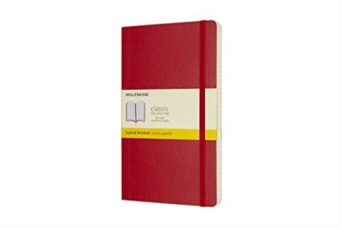 SQUARED NOTEBOOK SOFT COVER VERMELL | 8055002854641 | MOLESKINE