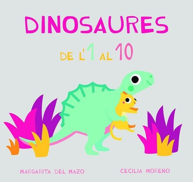 DINOSAURES DE L'1 AL 10 | 9788417272869 | MARGARITA DEL MAZO