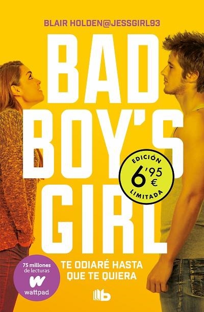 BAD BOY'S GIRL 01 TE ODIARE HASTA | 9788413142593 | BLAIR HOLDEN