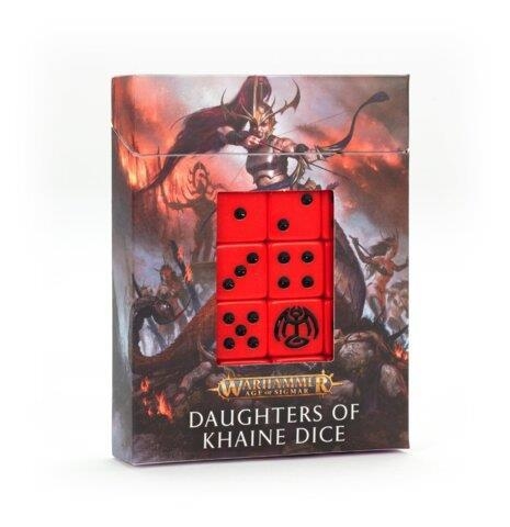 DAUGHTERS OF KHAINE DICE SET | 5011921142347 | GAMES WORKSHOP