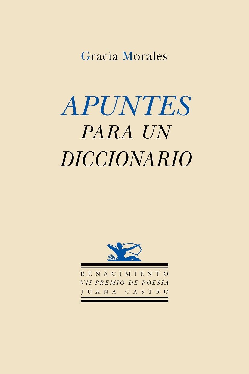 Apuntes para un diccionario | 9788418387630 | GRACIA MORALES