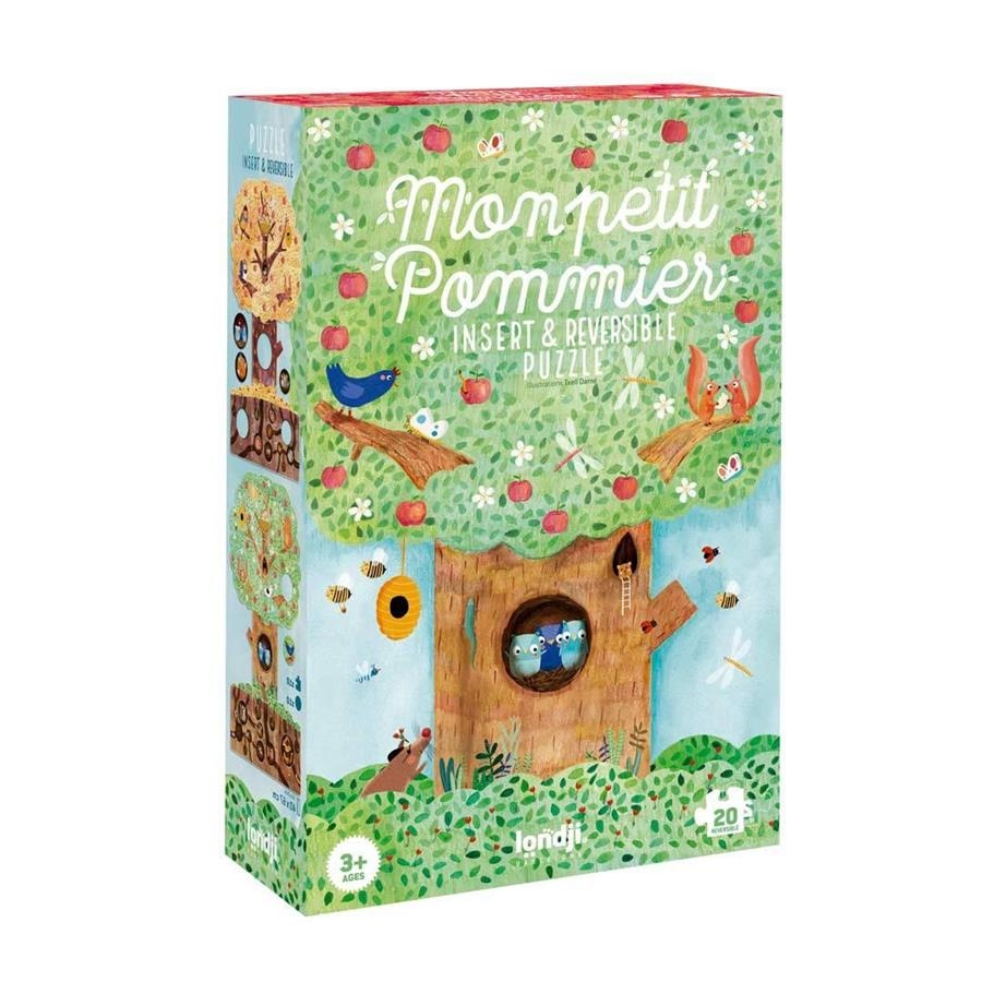 MON PETIT POMMIER INSERT & REVERSIBLE PUZZLE | 8436580424646 | TXELL DARNE