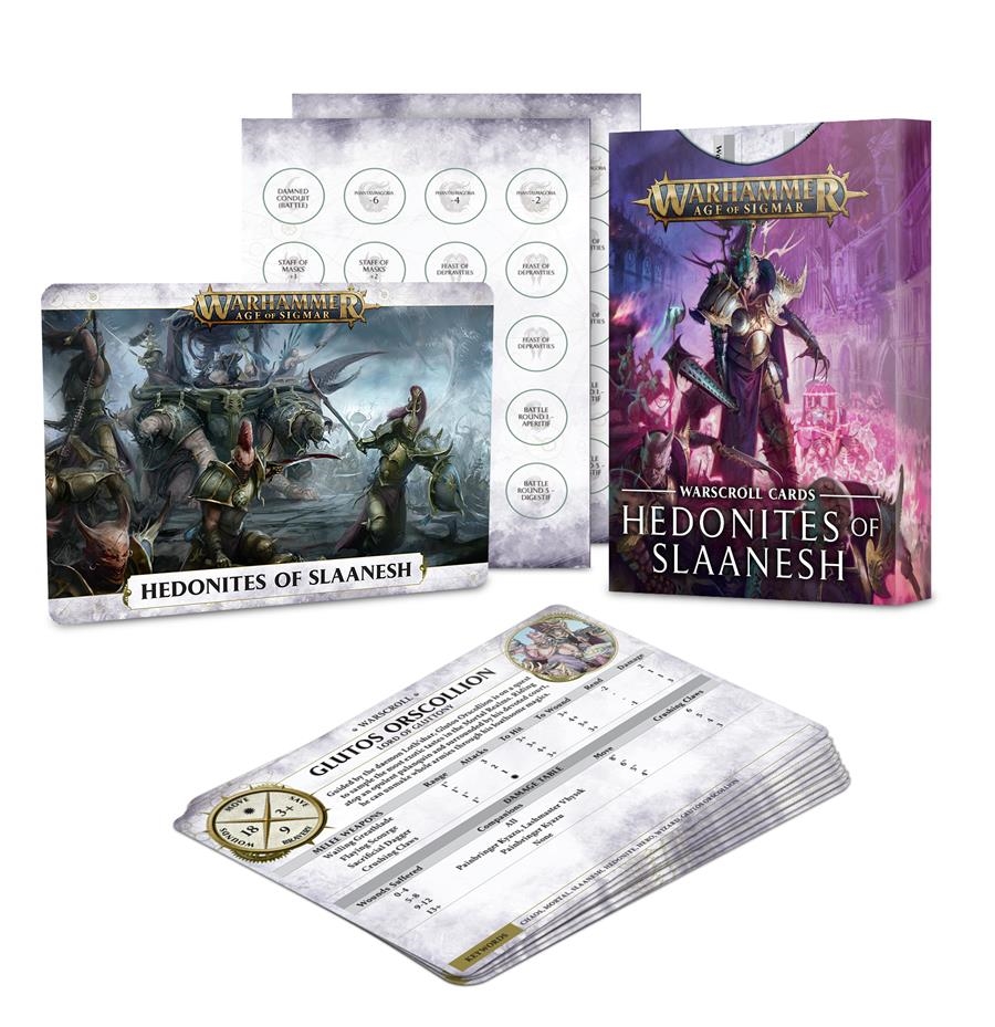 WARSCROLLS: HEDONITES OF SLAANESH (ESP) | 5011921140015 | GAMES WORKSHOP