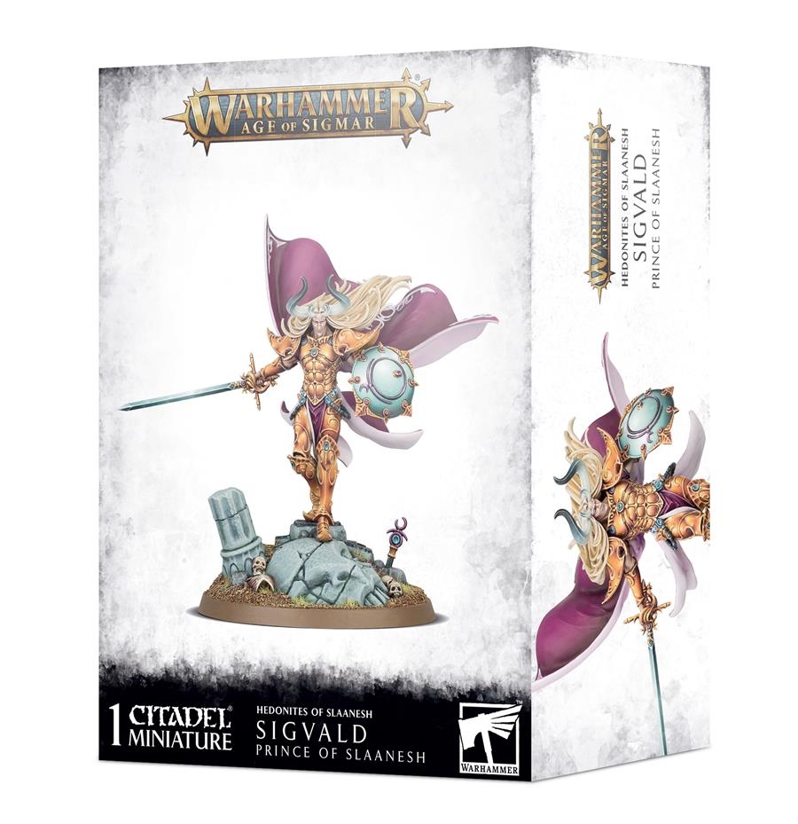 HEDONITES: SIGVALD PRINCE OF SLAANESH | 5011921128112 | GAMES WORKSHOP