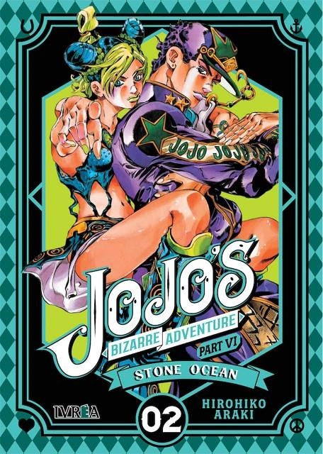 JOJO'S BIZARRE ADVENTURE PARTE VI STONE OCEAN 02 | 9788418450914 | HIROHIKO ARAKI