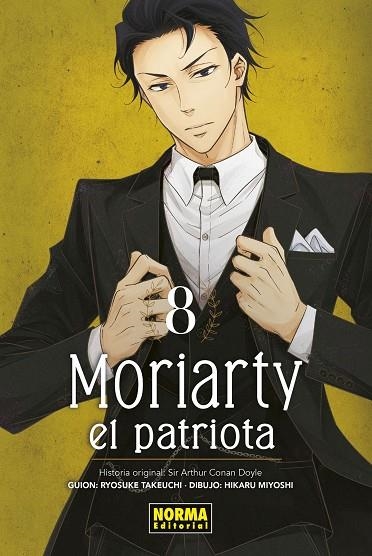 MORIARTY EL PATRIOTA 08 | 9788467943979 | RYOSUKE TAKEUCHI & HIKARU MIYOSHI