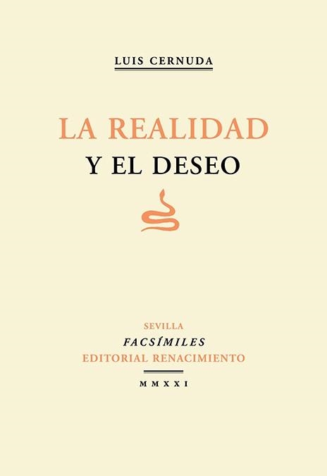 La realidad y el deseo | 9788418387753 | LUIS CERNUDA