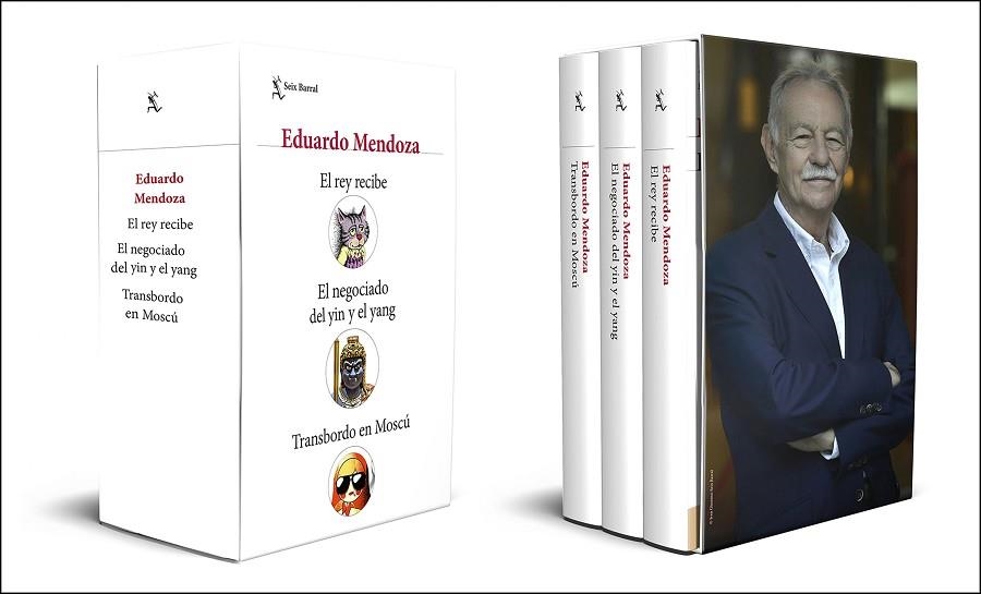 ESTUCHE EL REY RECIBE & EL NEGOCIADO DEL YIN Y EL YANG & TRANSBORDO EN MOSCU | 9788432238673 | EDUARDO MENDOZA