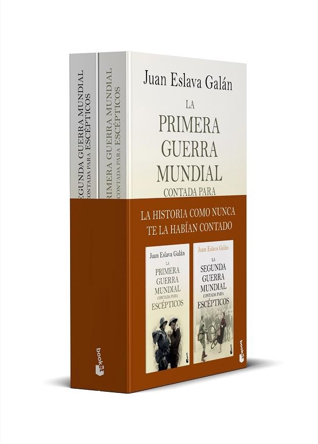 LA PRIMERA GUERRA MUNDIAL CONTADA PARA ESCÉPTICOS & LA SEGUNDA GUERRA MUNDIAL CONTADA PARA ESCÉPTICOS | 9788408242833 | JUAN ESLAVA GALÁN