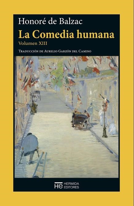 La Comedia humana XIII | 9788412281156 | HONORE DE BALZAC