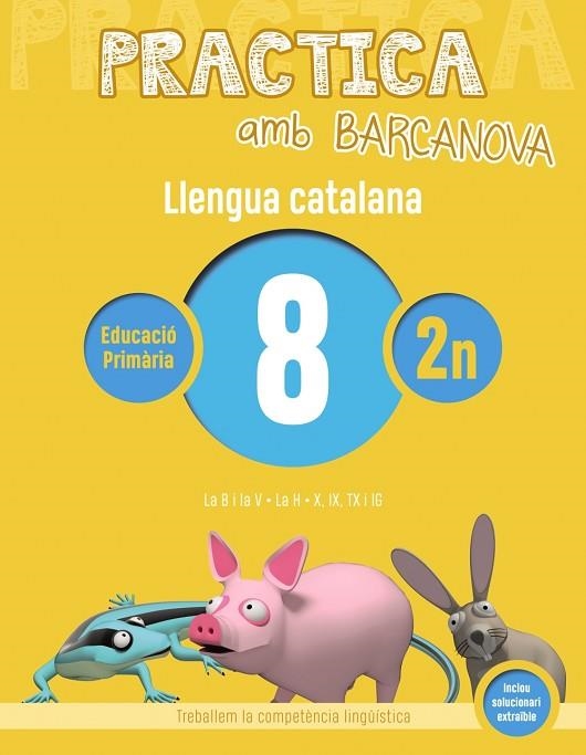 PRACTICA AMB BARCANOVA LLENGUA CATALANA EDUCACIO PRIMARIA 8 | 9788448945091 | VVAA