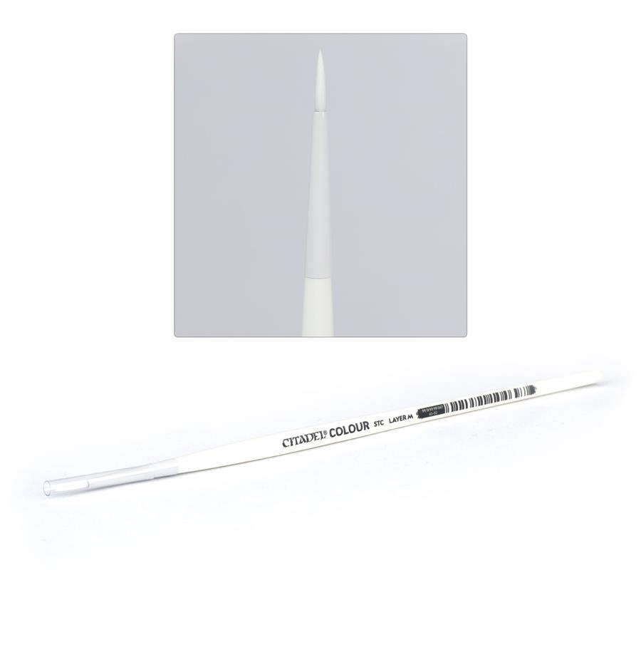 SYNTHETIC LAYER BRUSH (MEDIUM) (X6) | 99199999067065 | GAMES WORKSHOP