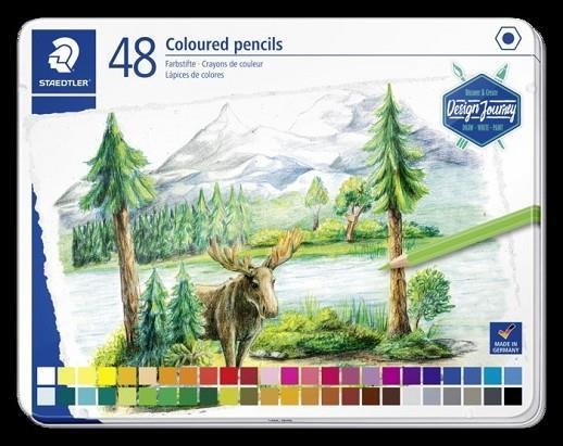 CAIXA METAL·LICA 48 LLAPIS COLOR | 4007817071069 | STAEDTLER