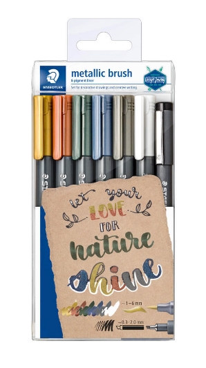 CAIXA 7 RETOLADORS METAL·LICS | 4007817077917 | STAEDTLER