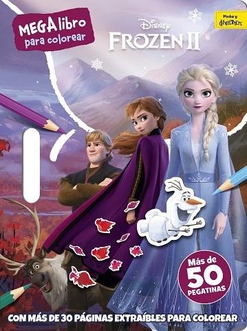 Frozen 2 Megalibro para colorear | 9788418335075 | Disney