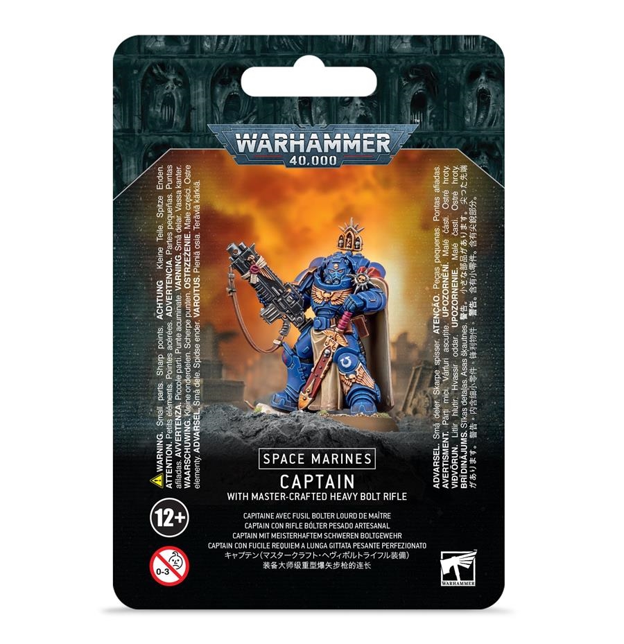 CAPTAIN CON RIFLE BÓLTER PESADO ARTESANL | 5011921138951 | GAMES WORKSHOP