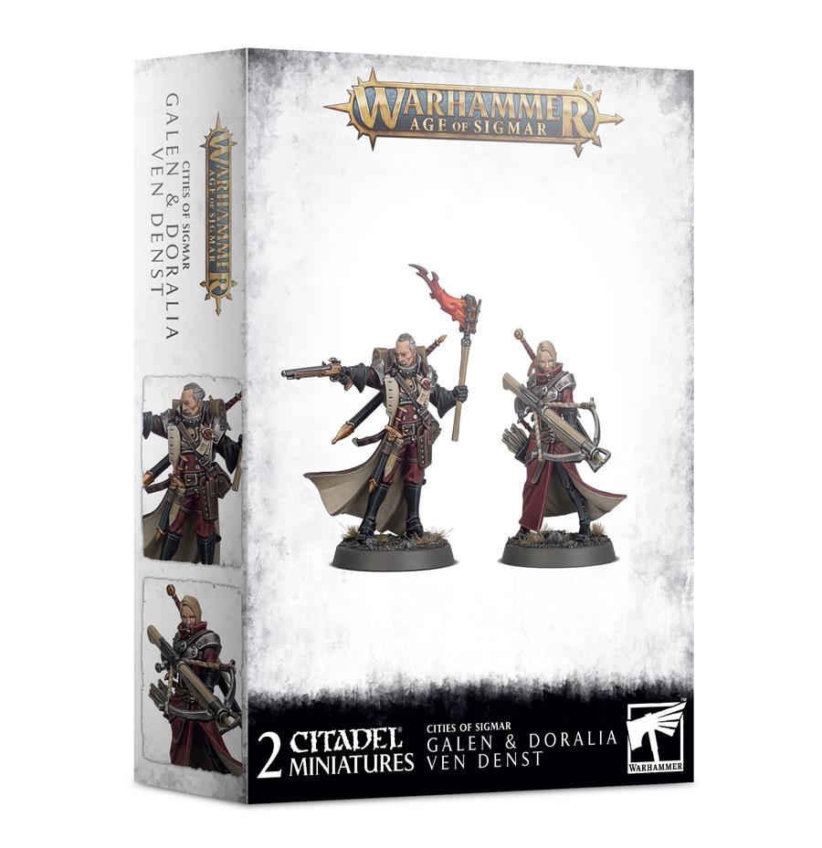 CITIES/SIGMAR: GALEN & DORALIA VEN DENST | 5011921155149 | GAMES WORKSHOP