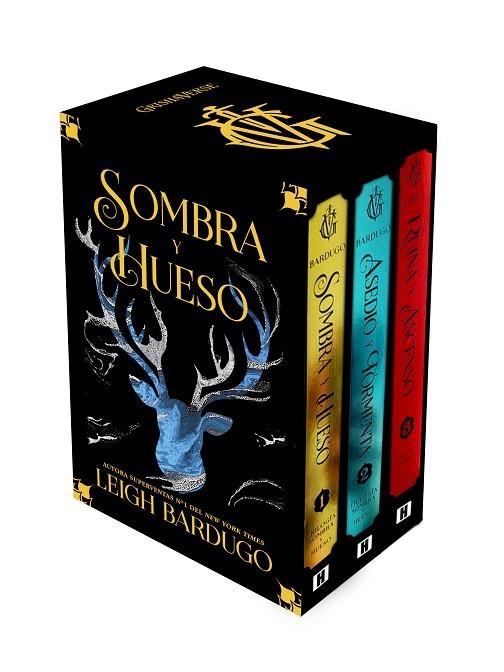 ESTUCHE TRILOGÍA SOMBRA Y HUESO | 9788418002526 | LEIGH BARDUGO