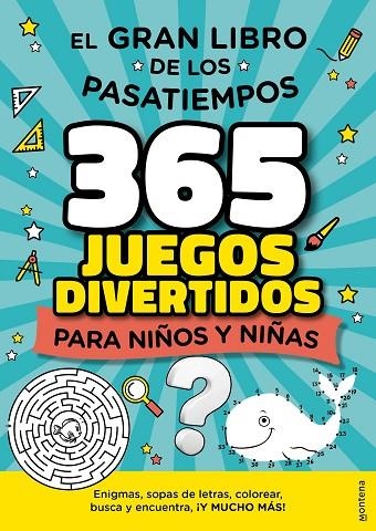 EL GRAN LIBRO DE LOS PASATIEMPOS | 9788418483165 | VV.AA.