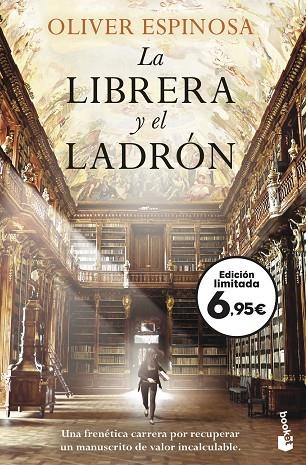 La librera y el ladrón | 9788408243588 | Oliver Espinosa