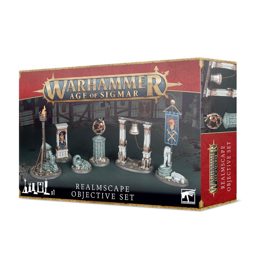 AGE OF SIGMAR:SET DE OBJETIVOS DEL REINO | 5011921144051 | GAMES WORKSHOP