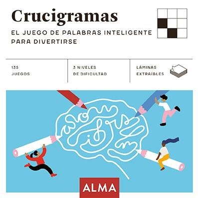 CRUCIGRAMAS EL JUEGO DE PALABRAS INTELIGENTE PARA DIVERTIRSE | 9788418008757 | VV.AA.