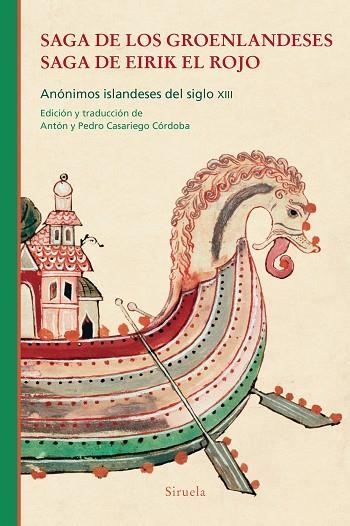 Saga de los groenlandeses Saga de Eirik el rojo | 9788418708589 | VVAA