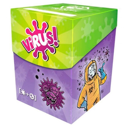 DECK BOX VIRUS 120 FUNDAS PARA VIRUS Y VIRUS 2 | 8425402271452 | CABRERO & LOPEZ & SANTISTEBAN