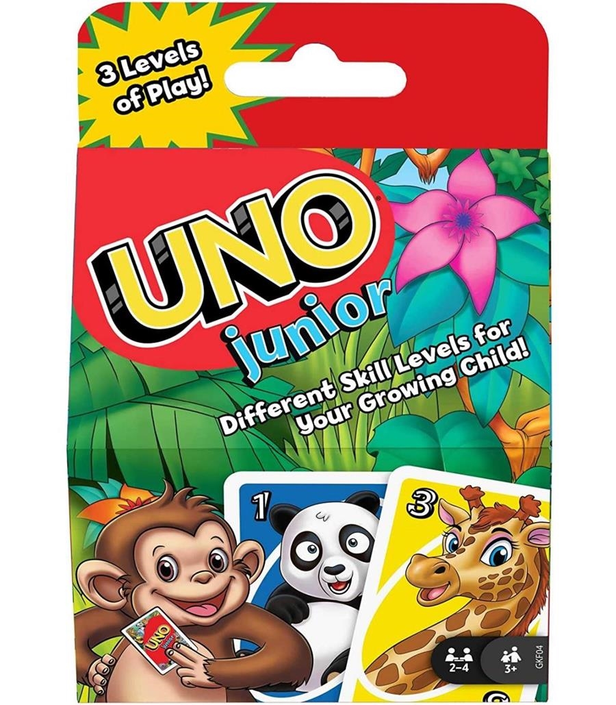 JOC CARTES UNO JUNIOR | 887961824728 | MATTEL