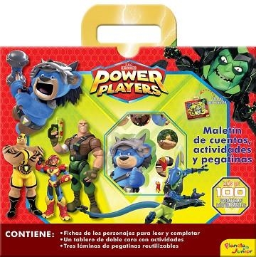 Power Players Maletín de cuentos actividades y pegatinas | 9788408242970 | Zag Heroes