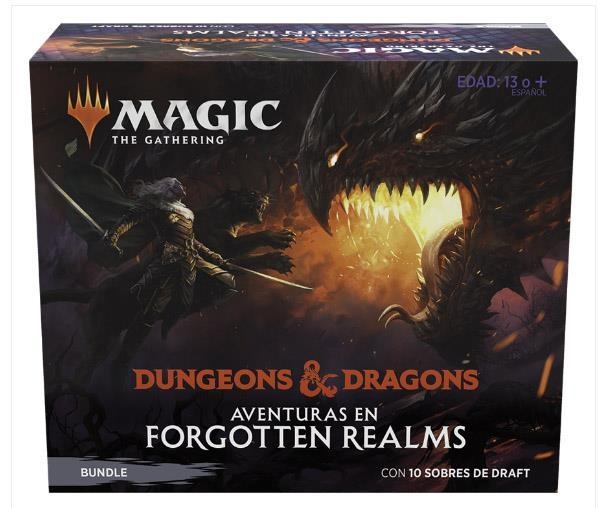 DUNGEONS & DRAGONS AVENTURAS EN FORGOTTEN REALMS CON 10 SOBRES DE DRAFT | 5010993853656 | WIZARDING WORLD