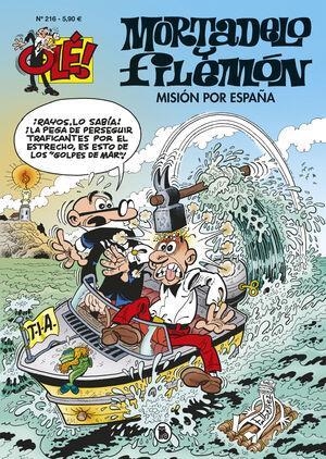 OLE MORTADELO Y FILEMON 216 MISION POR ESPAÑA! | 9788402425133 | FRANCISCO IBAÑEZ