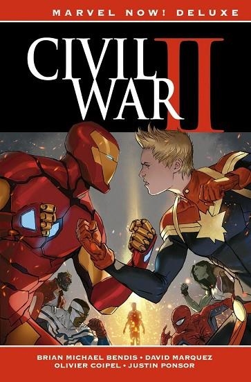 Marvel Now! Deluxe Civil War II | 9788413349855 | David Marquez & Ramón Bachs & Brian Michael Bendis & Mark Bagley & Olivier Coipel