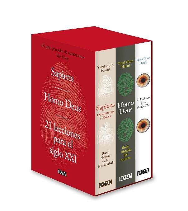 ESTUCHE SAPIENS & HOMO DEUS & 21 LECCIONES PARA EL SIGLO XXI | 9788417636845 | YUVAL NOAH HARARI