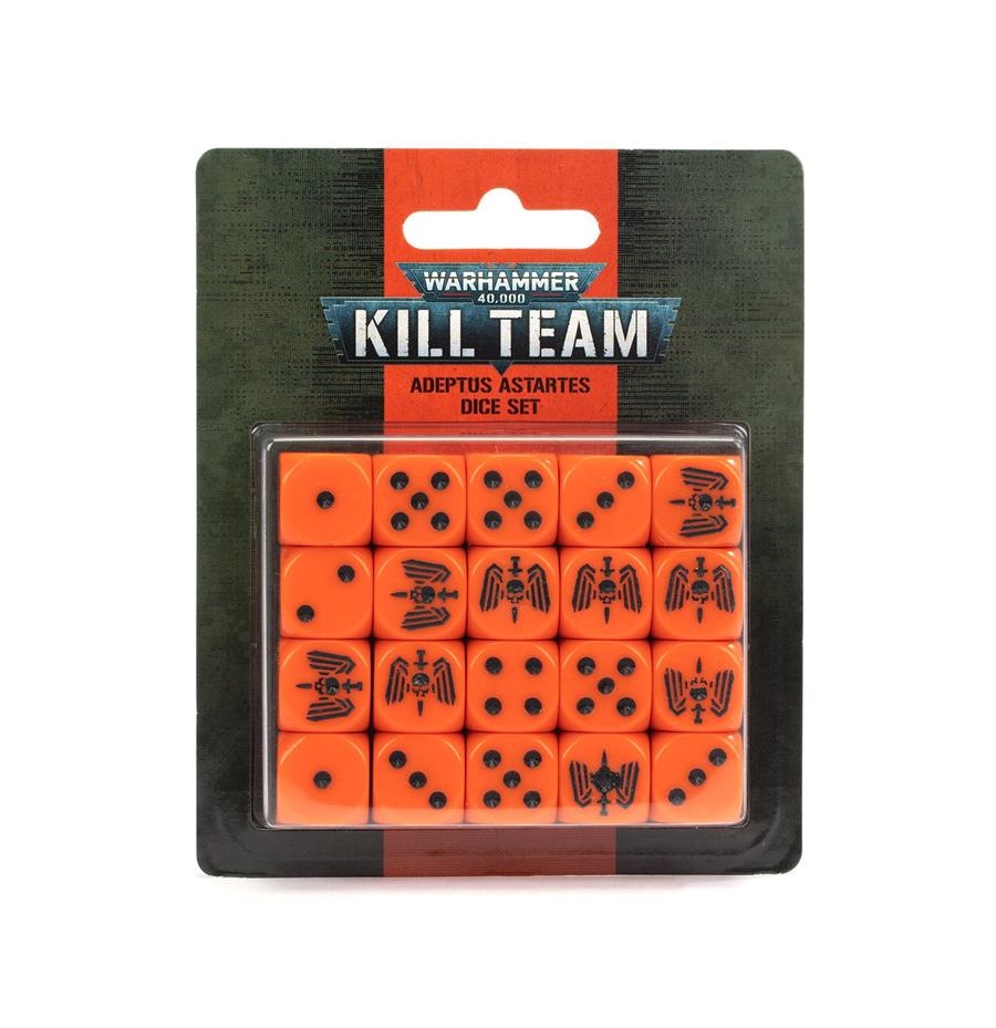 KILL TEAM: ADEPTUS ASTARTES DICE SET | 5011921162321 | GAMES WORKSHOP