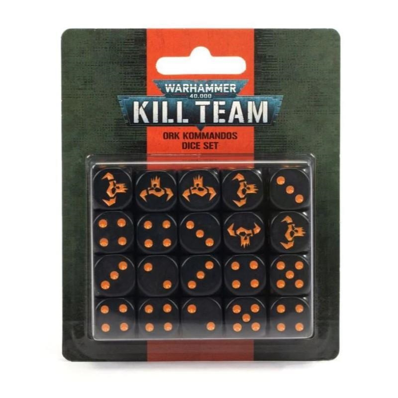 KILL TEAM: ORK KOMMANDOS DICE SET | 5011921169511 | GAMES WORKSHOP