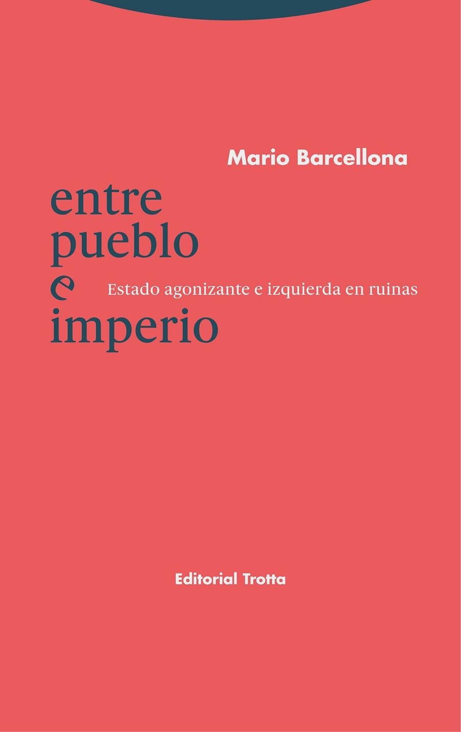 Entre pueblo e Imperio | 9788413640228 | MARIO BARCELLONA