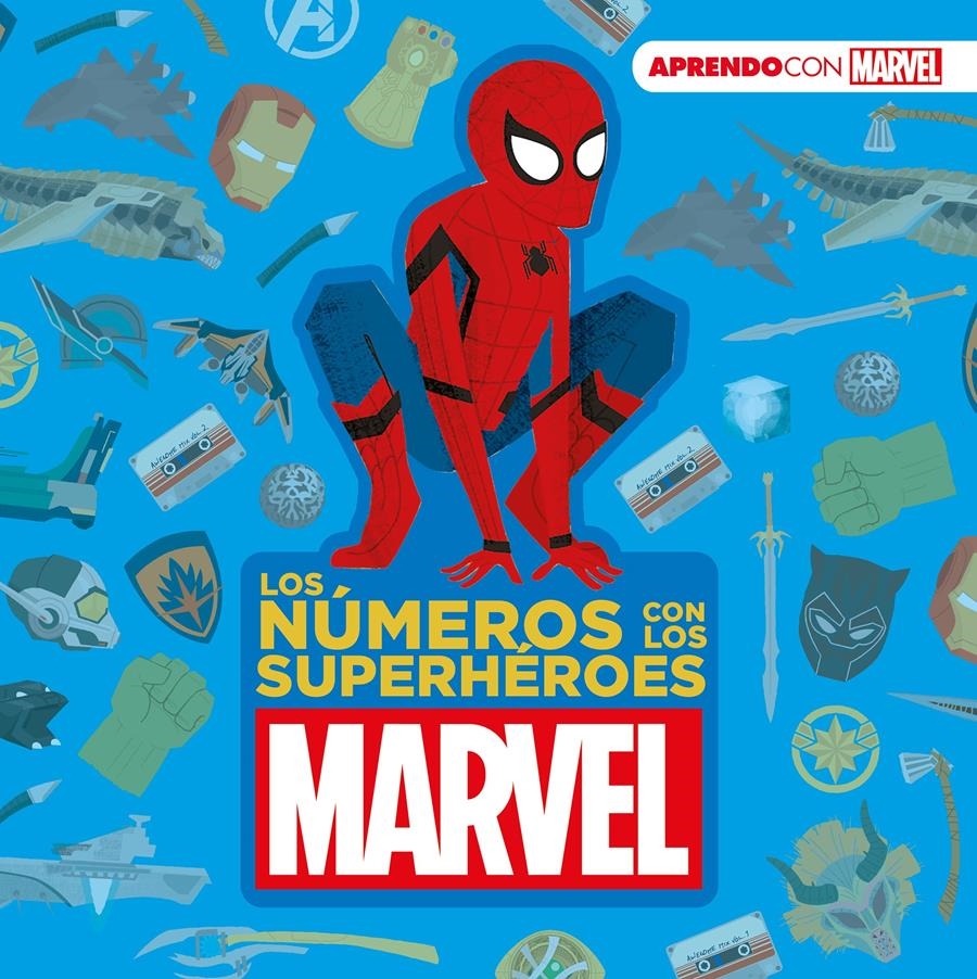 LOS NÚMEROS CON LOS SUPERHÉROES MARVEL | 9788418039010 | MARVEL