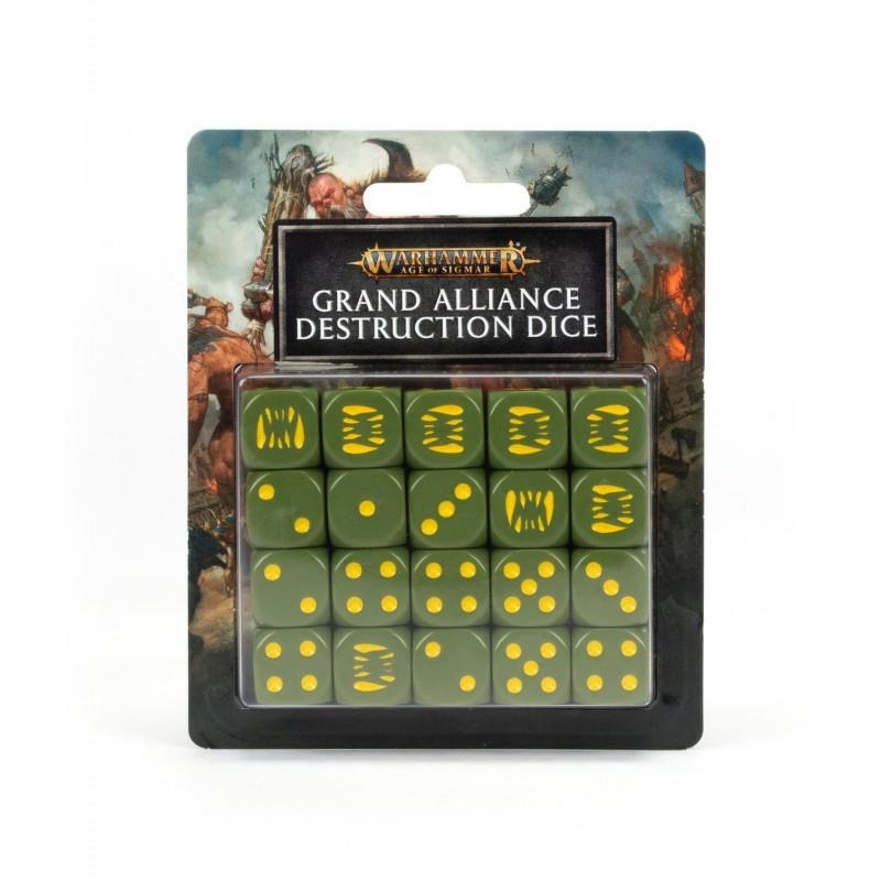 GRAND ALLIANCE DESTRUCTION DICE | 5011921143894 | GAMES WORKSHOP