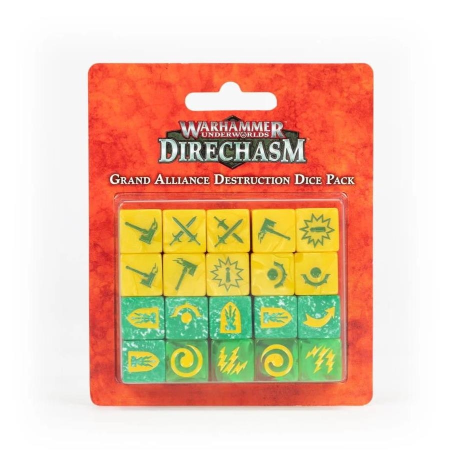 WHU: GRAND ALLIANCE DESTRUCTION DICE | 5011921157709 | GAMES WORKSHOP