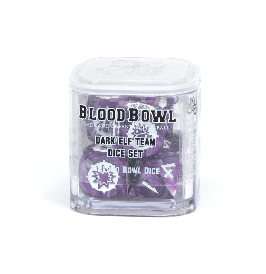 BLOOD BOWL: DARK ELF TEAM DICE SET | 5011921160112 | GAMES WORKSHOP